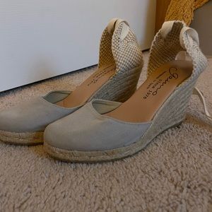 Cute springtime wedges
